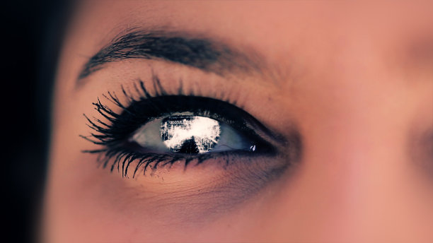 摘要技术眼背景图片下载