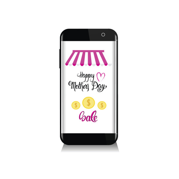 网上购物打折快乐母亲节，春节贺卡横幅图片下载