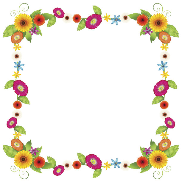 华丽的边界设计图片下载