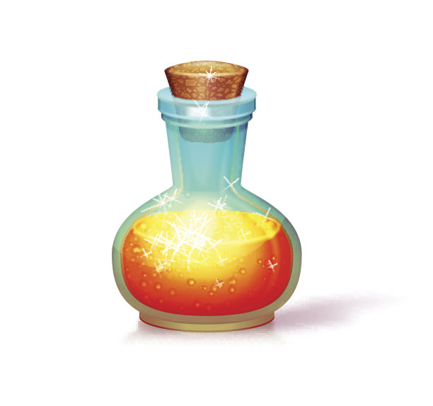 玻璃烧瓶的矢量图图片下载