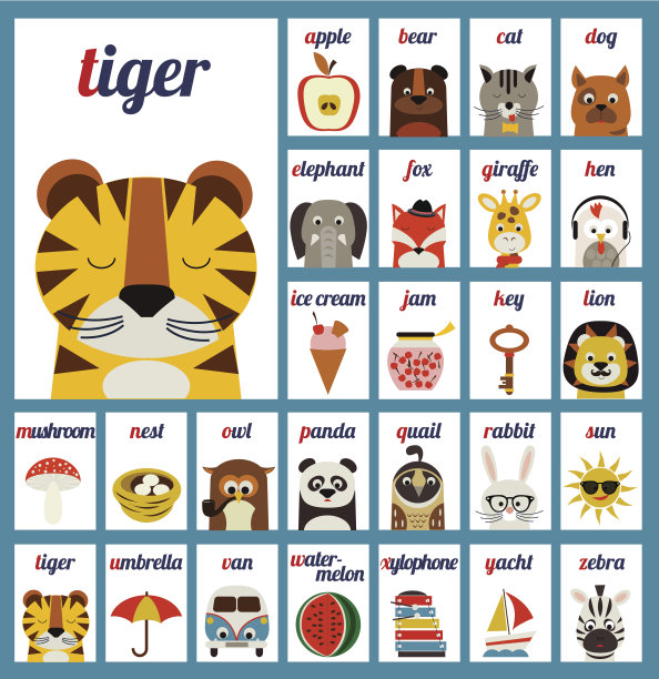 说明字母字母图片下载