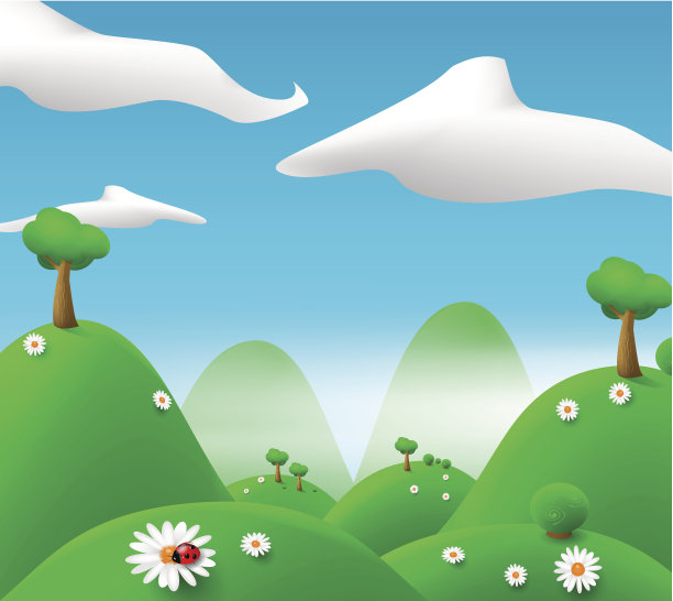 卡通景观图片下载