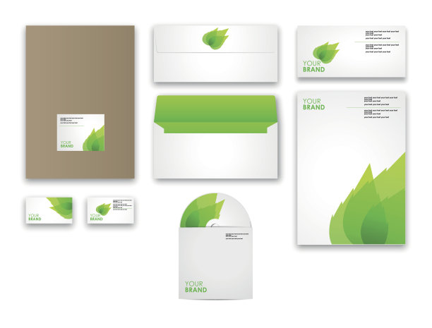 为您的企业准备的企业形象套装图片下载