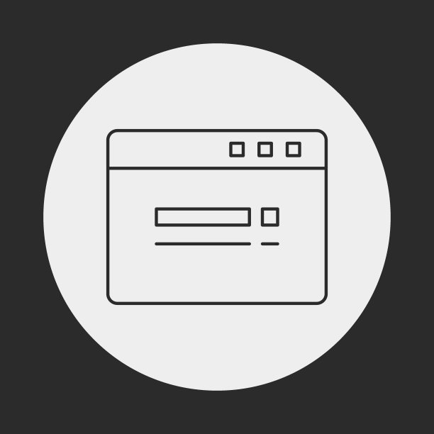 网页线性图标图片下载