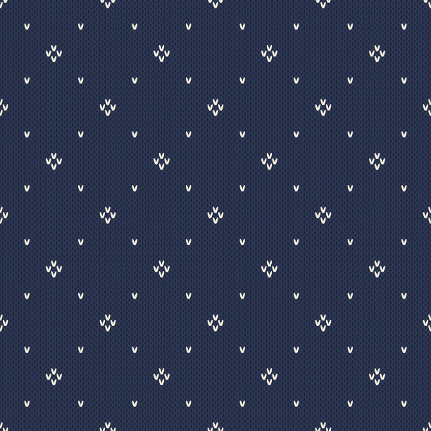 寒假无缝针织图案图片下载