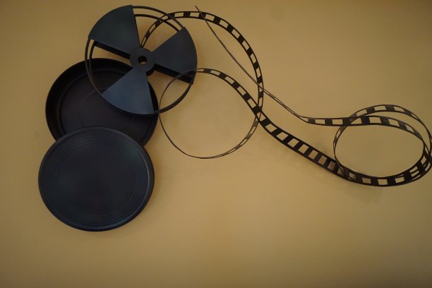 金属胶片卷轴墙艺术图片下载