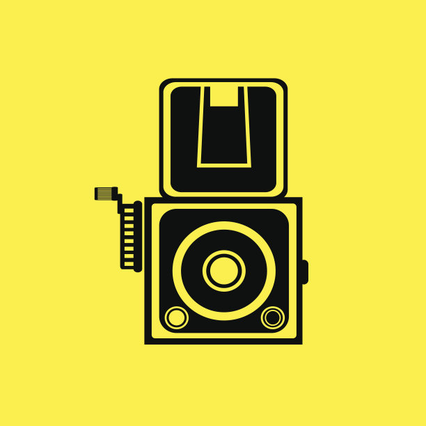 相机图标设置，插图eps 10图片下载