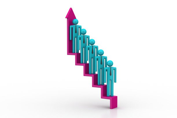 3d人们走向成功图片下载