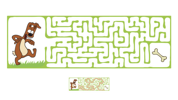 向量迷宫，狗迷宫图片下载