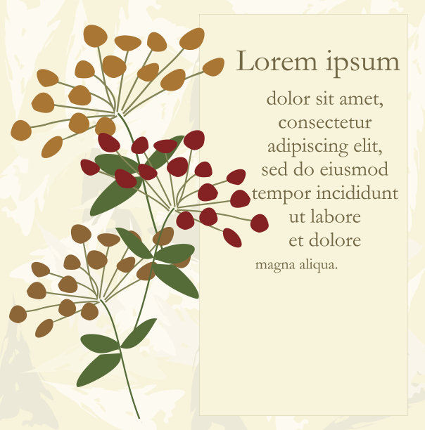 向量背景与花和垃圾纹理。图片下载