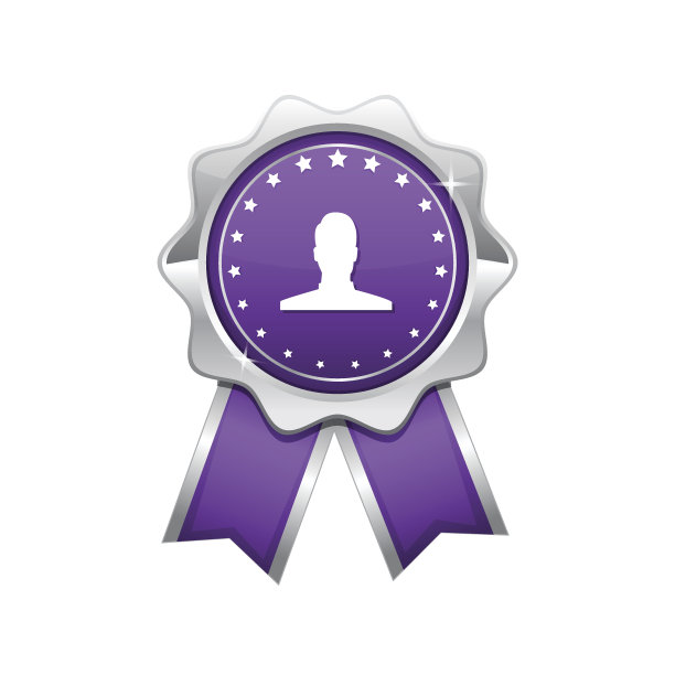 用户紫色矢量图标设计图片下载