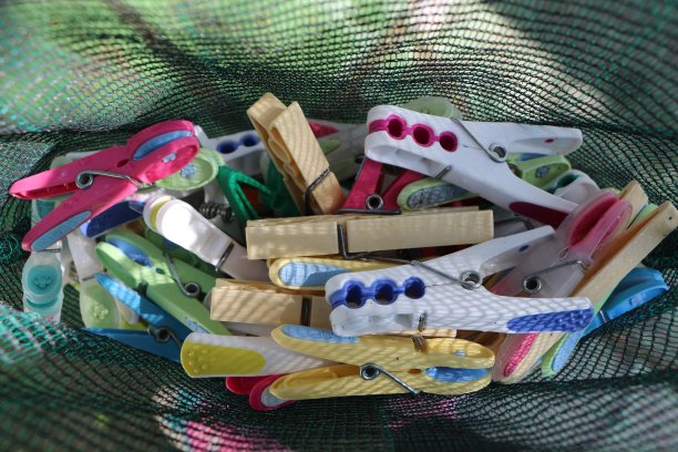 洗衣夹在袋子里图片下载