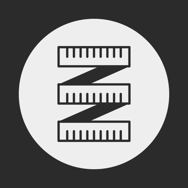 卷尺图标图片下载