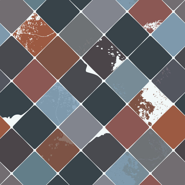 矢量无缝瓷砖图案图片下载