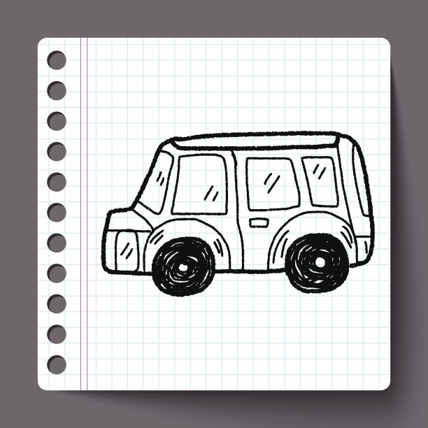 汽车涂鸦图片下载