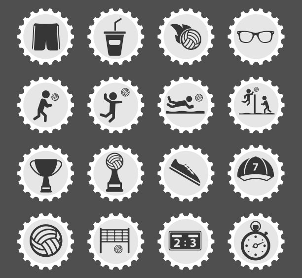 排球只是图标图片下载