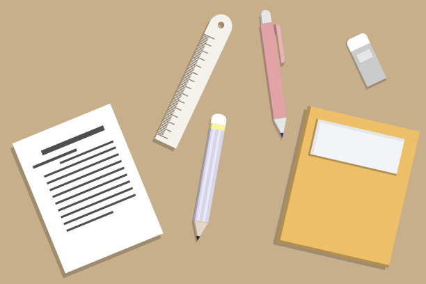 室内办公室设计，电脑及配件设计。向量和插图图片下载