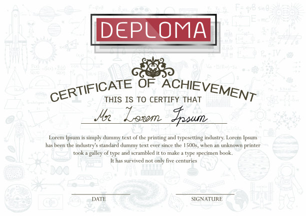 成绩证书图片下载