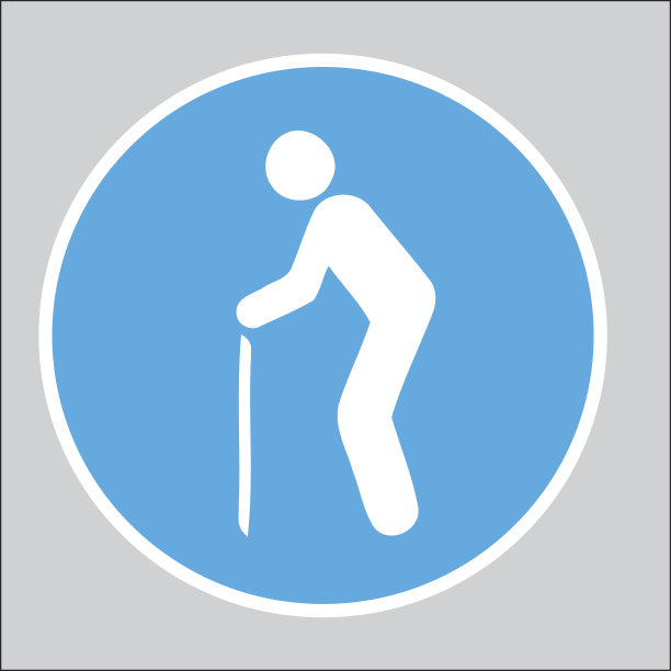 老年人的标志和符号图标图片下载