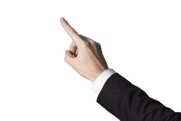 男性手指向上图片下载