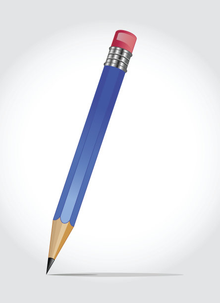 木制的尖铅笔孤立在白色的背景上图片下载