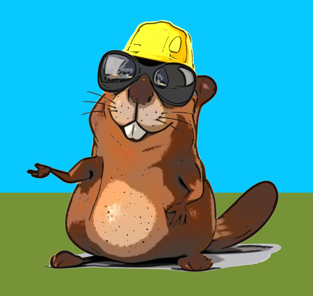 有趣的海狸图片下载