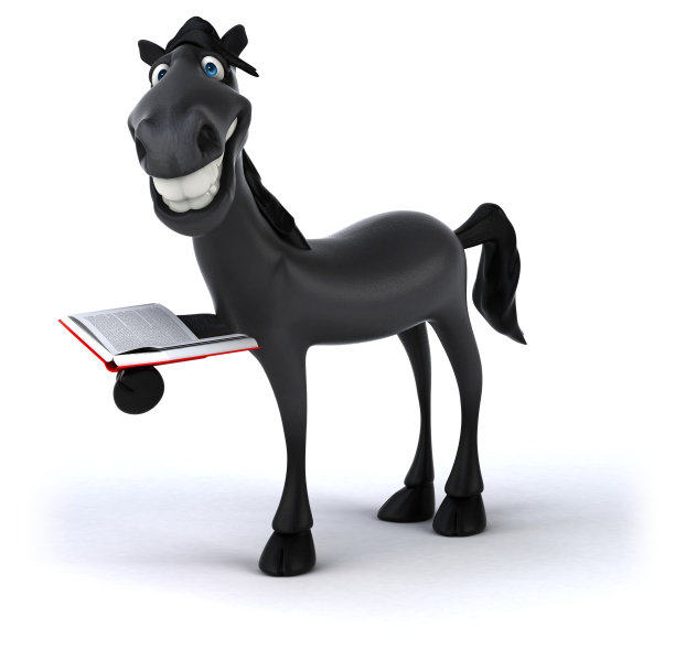 有趣的马图片下载