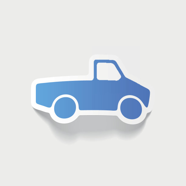 写实设计元素:汽车皮卡图片下载