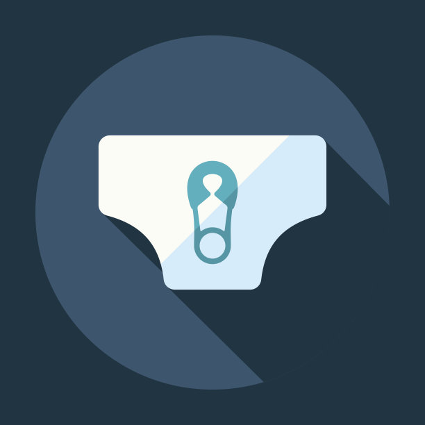 平底现代设计与影子童装图片下载