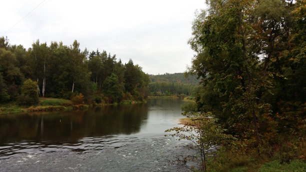 Sigulda的景观。图片下载