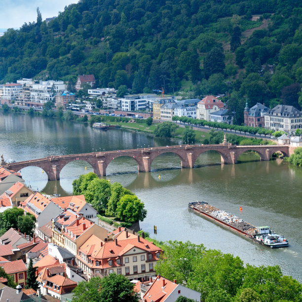 城市与桥梁图片下载