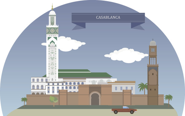 卡萨布兰卡,摩洛哥图片下载