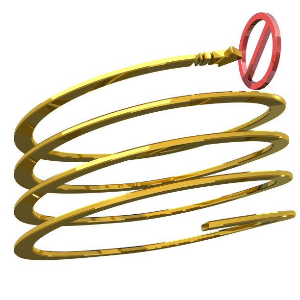 螺旋上升的箭头最终会停止。图片下载