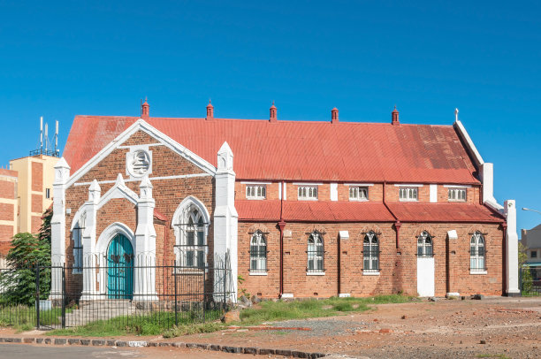 金伯利历史悠久的老教堂图片下载