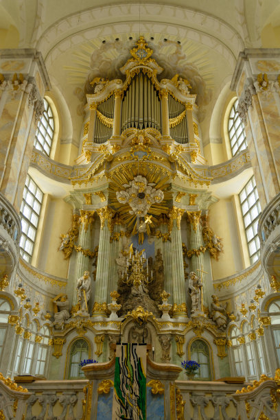 德累斯顿路德教会内部图片下载