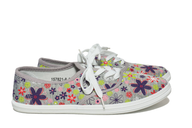 白色背景上的鞋子图片下载