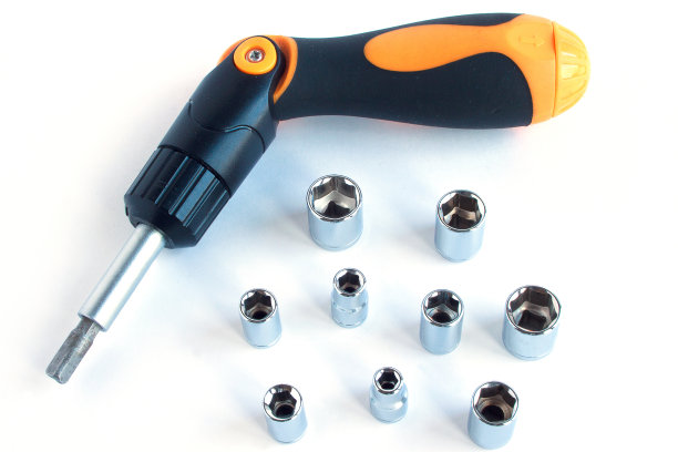 白色背景上的一组工具。图片下载