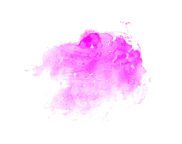 手绘水彩洗在明亮的粉红色颜色图片下载