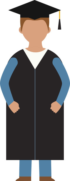 快乐毕业的人制服扔帽矢图片下载