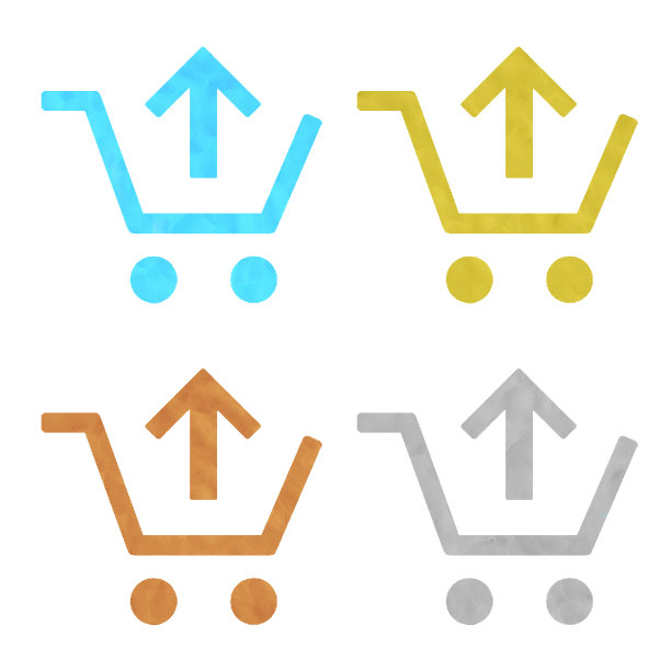 用橡皮泥做的购物图标图片下载