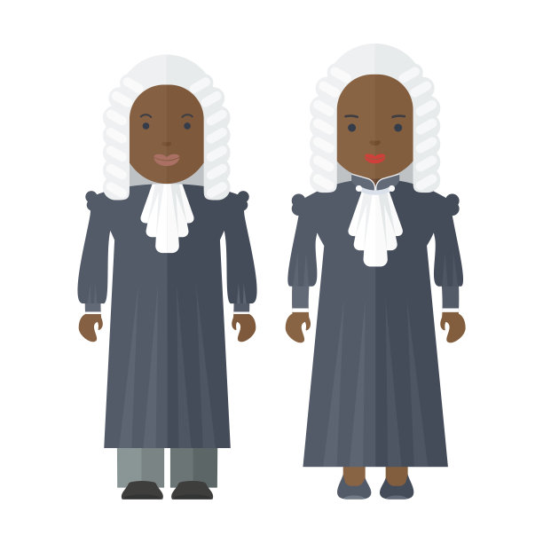 黑人法官图片下载