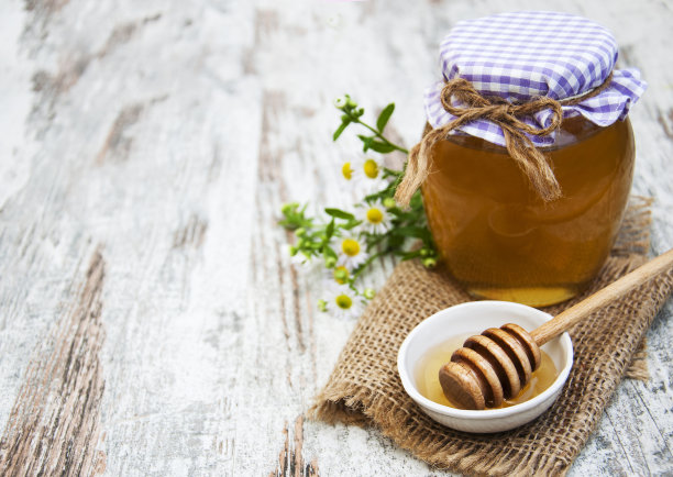 蜂蜜和野花图片下载