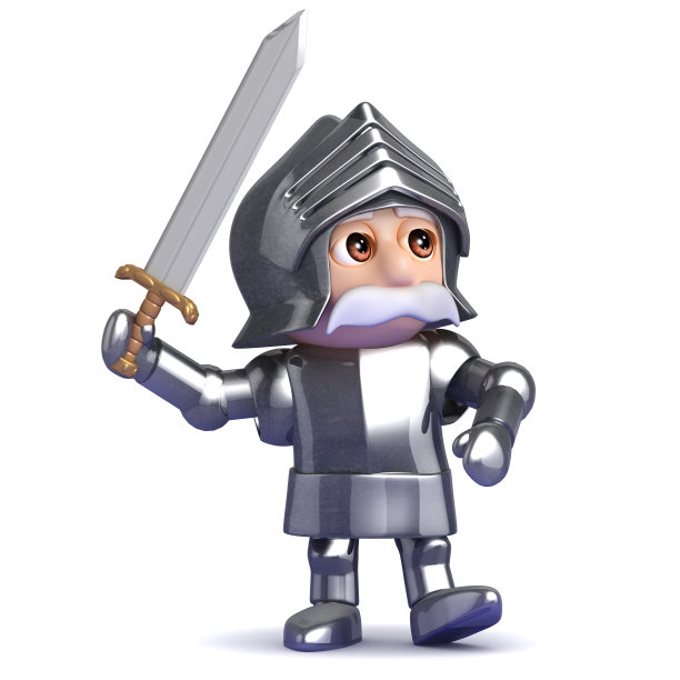 3d骑士大步进入战斗图片下载