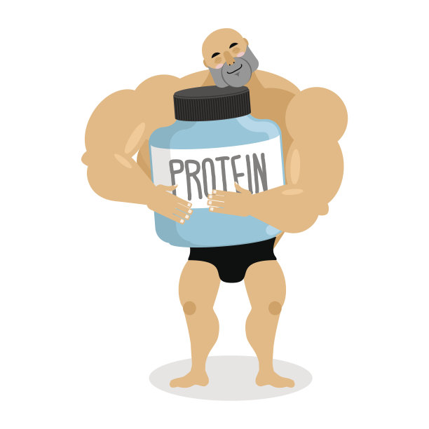 我爱蛋白质。运动员和运动营养。可爱的健美运动员。情人运动营养。健身模型和膳食图片下载