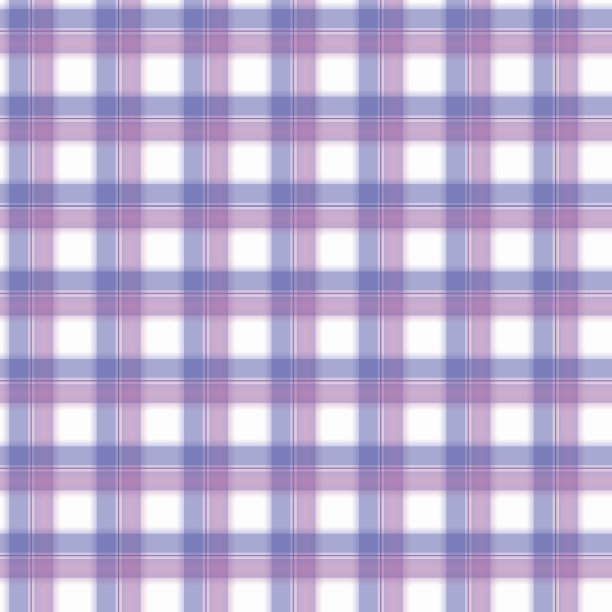 面料粉红、淡紫色和蓝色纤维无缝格子呢。EPS10图片下载