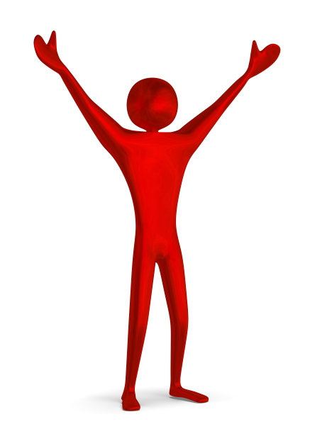 红色胜利3d人图片下载