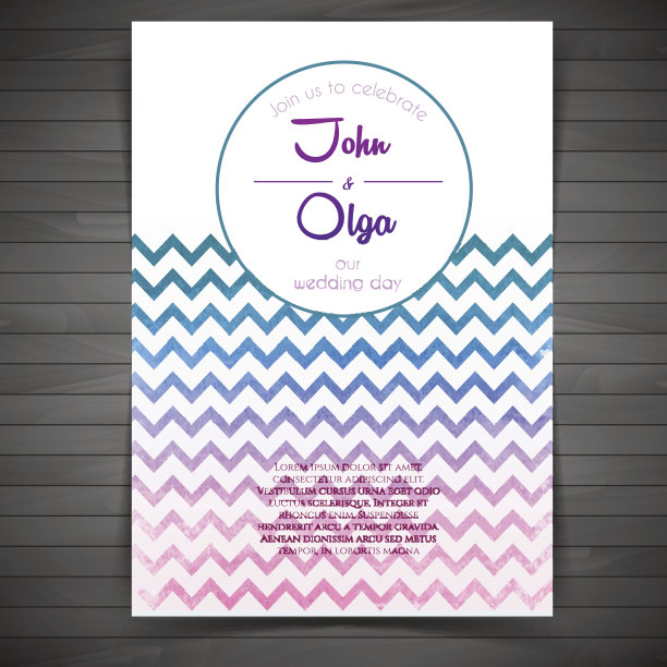 婚礼的邀请图片下载