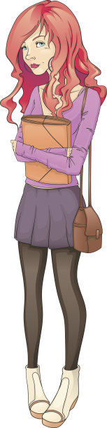 害羞的青少年图片下载