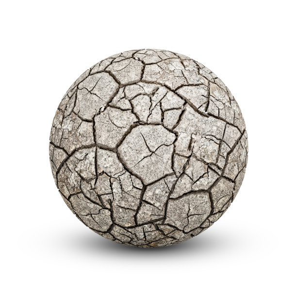 质地开裂，地表干燥。图片下载