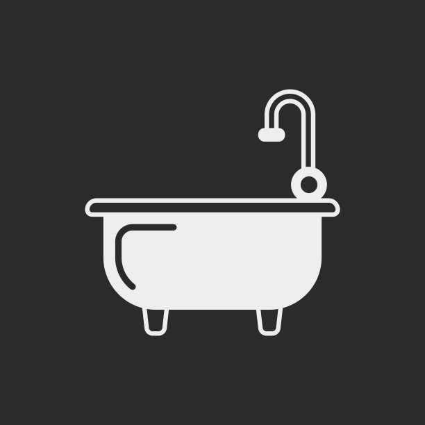 浴缸里的图标图片下载